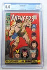 The Avengers #38 CGC Graded 8.0 OW/W Pages Marvel Comics 3/67
