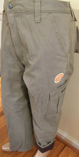NWT MEN'S Wrangler Fleece Lined Cargo Relaxed Fit Tan Pants 70FEWB Phone Pocket