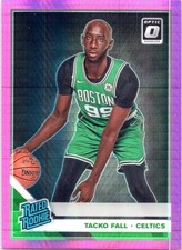2019-20 Donruss Optic #161 Tacko Fall Hyper Pink