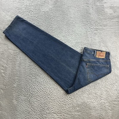 Vintage Levi's 560 Jeans Herren W38 L36 Blau Denim Comfort Loose Baggy Tapered
