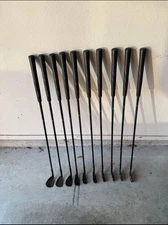 Avoda One Length Irons with Graphite Axiom shafts and Jumbomax Grips, 4-LW