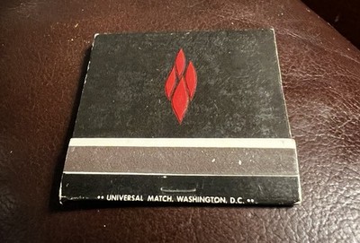 The Embers Restaurant, Washington DC, Full Front Strike Unstruck Matchbook
