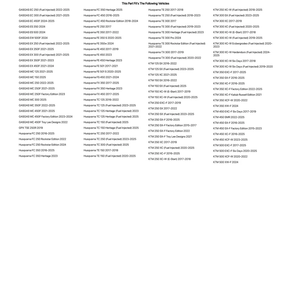 Tusk Brake Pedal Replacement Tip Blue For GAS GAS MC 125 2021-2025 Foto 2 de 4