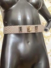 Real Leather Snake Skin Effect Belt by Reiss 29” To 32” Waist