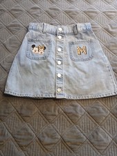 H&M Disney Minnie and Mickey Denim Skirt - Si...