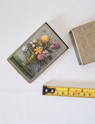 Vintage Congress USA Playing Cards Pack Floral Gilt Boxed Collectable