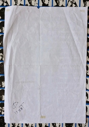 The Bluetones Setlist London UK 2002 + 2001 Promo Card - Picture 3 of 5
