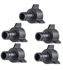 1/2 x 1/2 Inch NPSM Expansion FNPT Swivel Adapter for PEX-A Pipe, Pack of 5,