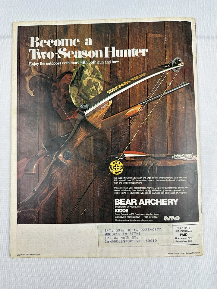 Bear Archery Catalog 1981 - Image 2 of 4