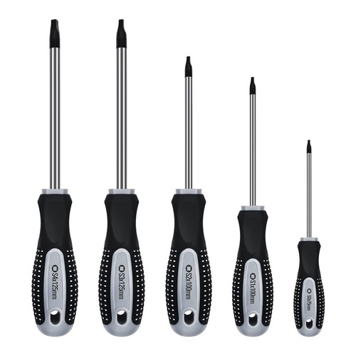 Robertson Square Head Screwdriver Set (5 Pack in the Following Sizes: #0, #1,...