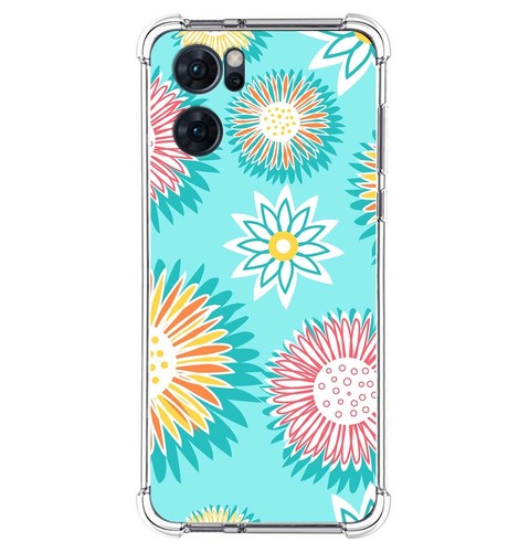 Mixroom Cover Per Oppo Reno 2Z | Custodia In TPU Morbido | Fantasia Unicorni E Nuvolette | Stampa UV | M768 - 2