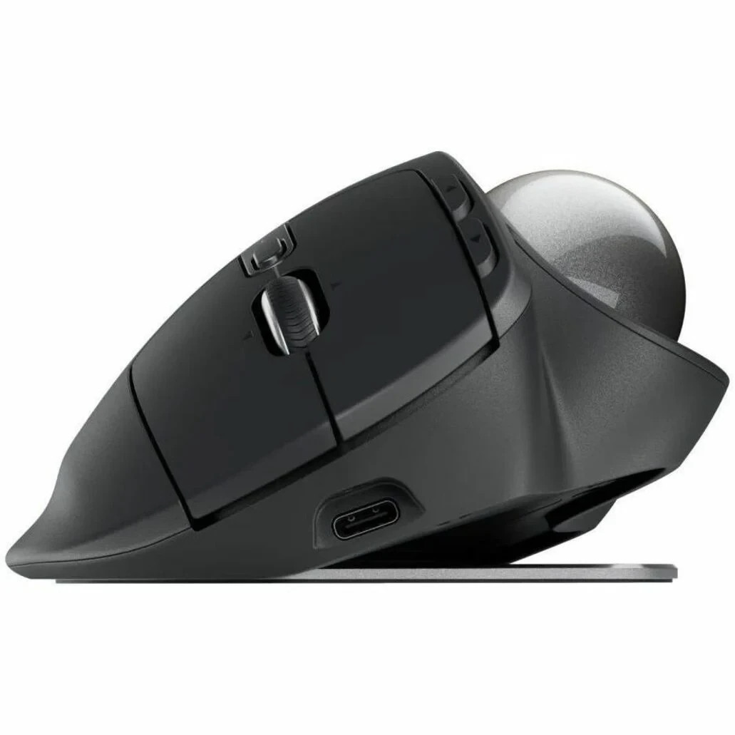 Logitech MX ERGO S Wireless Ergonomic Trackball Mouse w/ 6