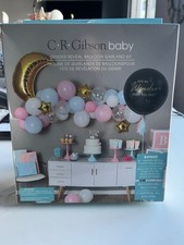 Multicolor Balloon Garland Kit Gender Reveal Popper Confetti 48 Pieces Decor NIB