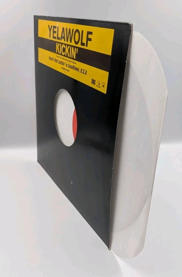 Yelawolf Kickin’ 12" Promo VG 2007 CAS 711610 VG Jacket w/ Orig Inner Hip Hop - Image 4 of 4