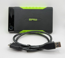 Silicon Power Armor A15 1TB External Hard Drive USB 3.0 Rugged Portable Green