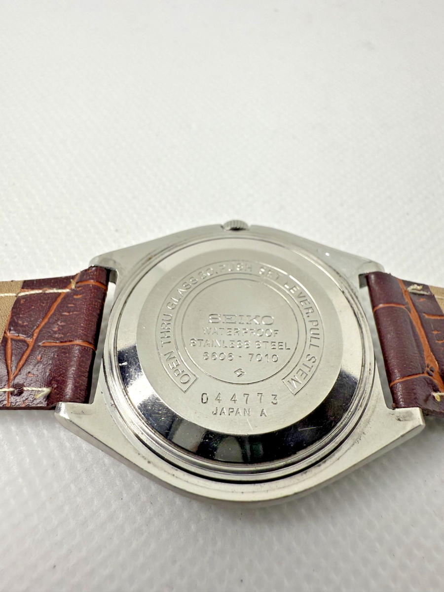 Rare SEIKO Lord Matic 5606-7010 Ukiyo-e Dial Japan | eBay