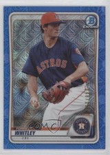 2020 Bowman Chrome Prospects Mega Box Blue Mojo Refractor Forrest Whitley 0f9i
