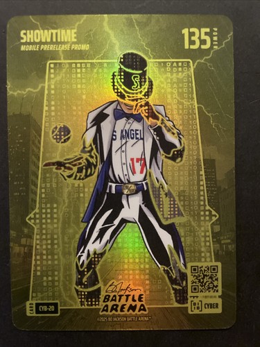 SHOHEI OHTANI Showtime Bo Jackson Battle Arena NSCC 2025 Cyber PROMO CARD CYB-20