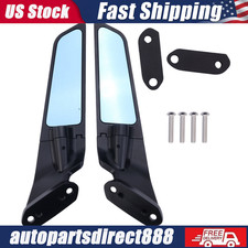 2PCS For Kawasaki Ninja ZX-6R ZX636 2019-2023 2024 Motorcycle Rear View Mirrors