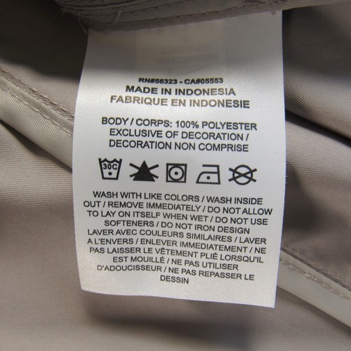 Nike Jacket Womens Medium Gray Front Snap Multi Pocket Full Zip Utility Swoosh - Picture 13 of 13