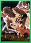 Michael Jordan 1995-96 Fleer Total D Insert Card #3 of 12 Chicago Bulls