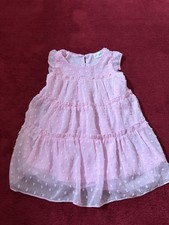 Süßes Rosa Kleid Kurzarm Gr. 80 Ergee