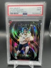 2024 Select Premier Level Caleb Williams #114 Black & Red Shock Prizm (RC) PSA 9