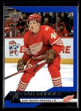 2025-26 Upper Deck Star Rookies Blue Axel Sandin-Pellikka