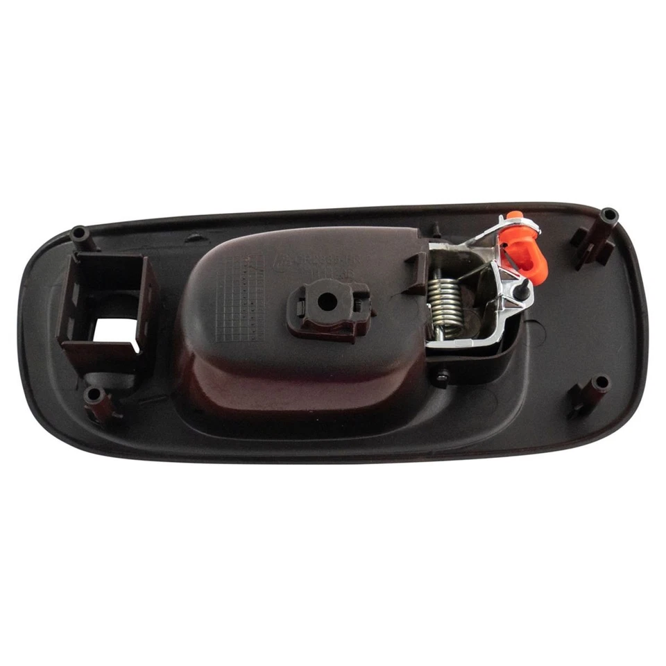 Manija de puerta delantera interior cromada negra grano madera izquierda derecha par para Concorde Foto 4 de 4