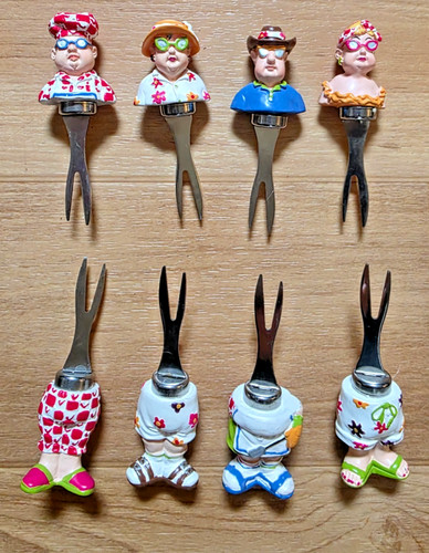 Boston Warehouse Corn Pick Set of 8