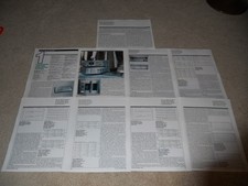 Nakamichi 1000 DAT Review, 9 pg, FULL TEST, Specs, Info, Rare High-End DAT Test