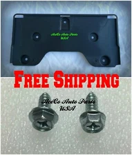 FRONT BUMPER LICENSE PLATE HOLDER TAG BRACKET for 2008-2010 CHEVROLET HHR  2.0L 