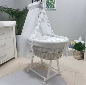 moses basket drape stand