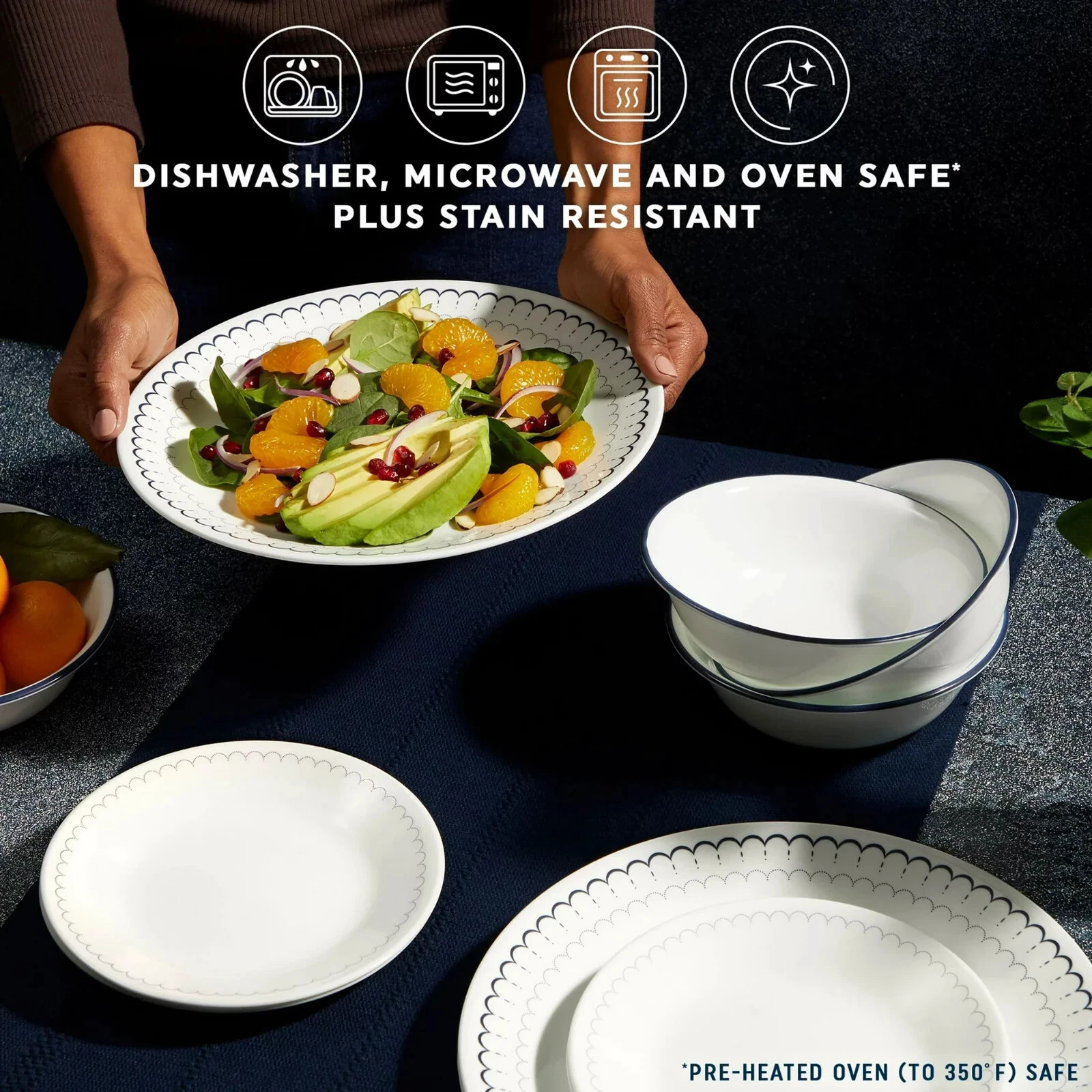 Corelle Spring Blossom Dinnerware - Thumbnail 2