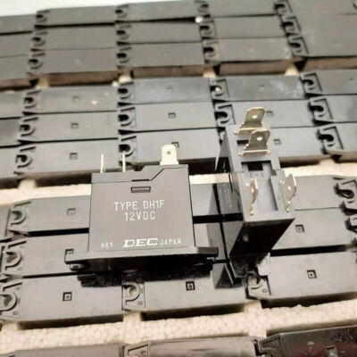 1Pc DEC TYPE DH1F 12VDC Power Relay 4Pins NEW #W6*