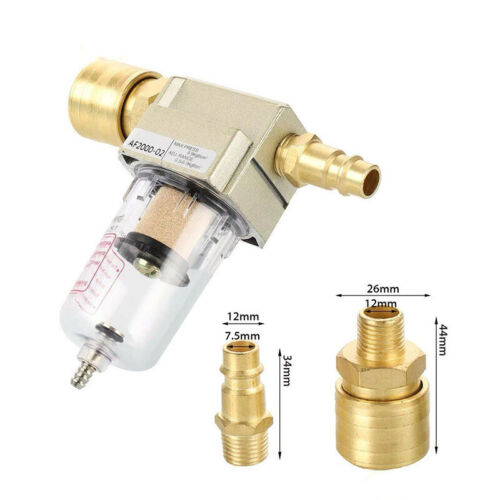 Druckluftfilter Wasserabscheider Ölabscheider INKLUSIVE 1/4" Schnellkupplung DE - Bild 8 von 9