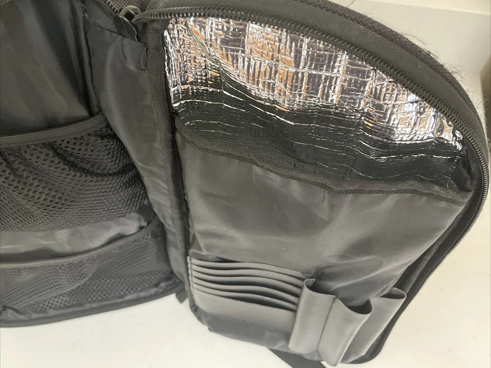 BYOOTIQUE Mochila de Maquillaje Lateral Suave Maquillaje Artista Cosmético Organizar Viaje Bonita Foto 4 de 4