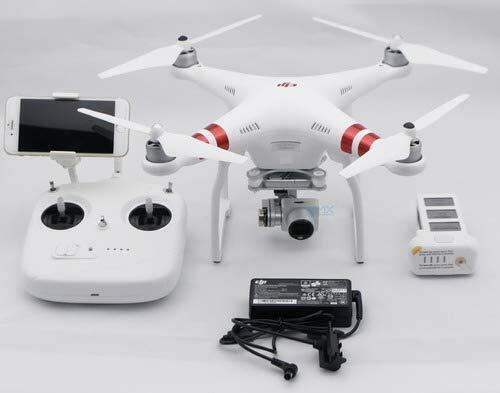 DJI Phantom 3 Standard Quadcopter Camera Drone - White for sale 