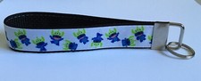 Key Fob Key Chain Holder Wrist Lanyard Stitch Alien Hat Hands Free