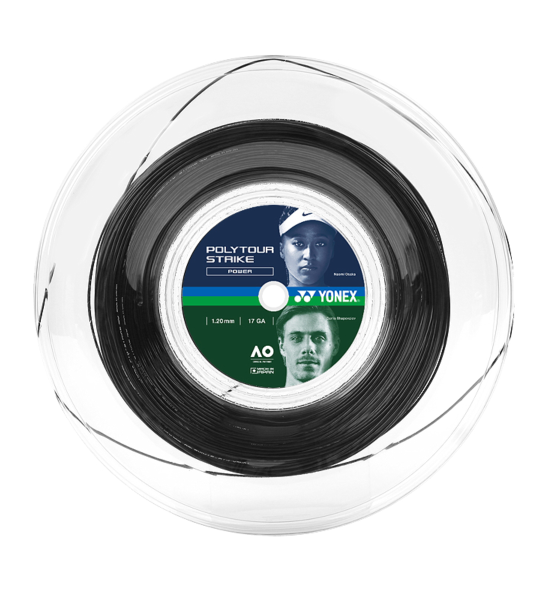 YONEX Poly Tour Strike 1.20mm 200m 17 Gauge Tennis String Reel