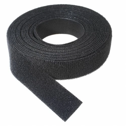 1.5 Black One Piece Double-Sided Velcro For Cheer Cuffs - 1 Foot