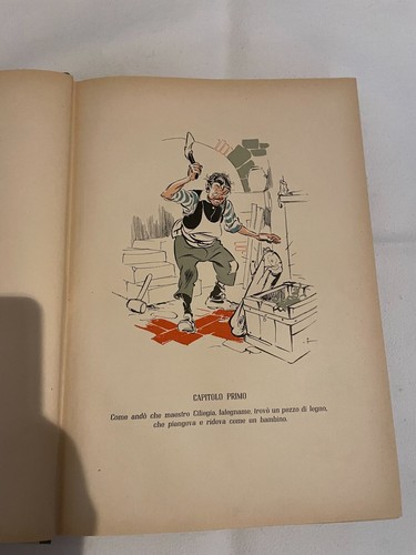 Le avventure di Pinocchio 1946,Illustrazioni Faorzi, Salani edit. Grande formato - Foto 7 di 11