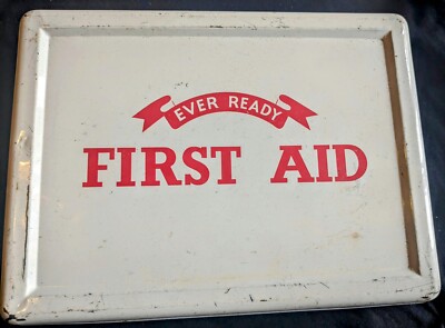Vintage Ever Ready Erste Hilfe Blechset (bx67)
