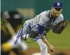Andrew Cashner  Autographed 8x10 San Diego Padres Free Shipping #S808