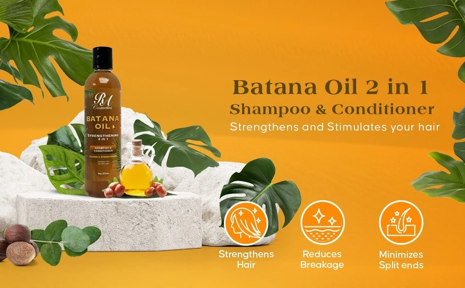 RA Cosmetics Batana 2 n 1 Shampoo and Conditioner - Image 2 of 4