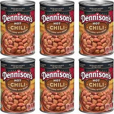 Dennison's, Hot Chili Con Carne with Beans, 15oz Can (Pack of 6)