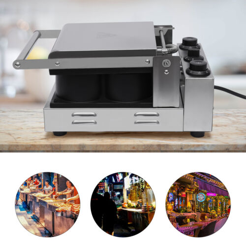 Electric Chest Shape Waffle Baker Waffle Bowl Maker Breast Boob Waffle Machine image