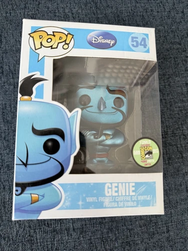 Funko Pop - #54 Metallic Genie SDCC 480LE Disney Authentic - New with Protector
