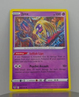 Jynx - SWSH12: Silver Tempest - SWSH12 - 62/195 - Pokemon | eBay