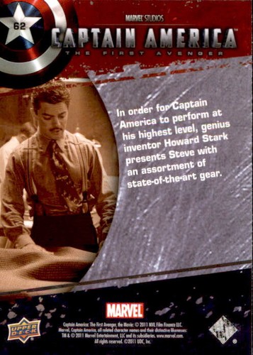 Captain America Movie First Avenger Trading Card YOU PICK 1-99 C1-C13 P1-P12 - Picture 125 of 249